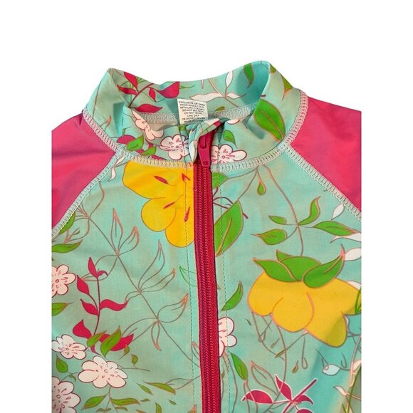 RuffleButts Rash Guard Swim Top size 12-18 months - Picture 2 of 4